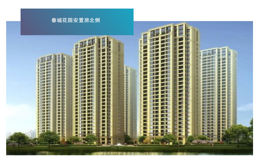 春城花园安置房北侧